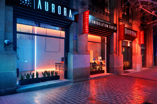 Inside the Studio with Naim, Founder of AURORA Biomodulation in Barcelona