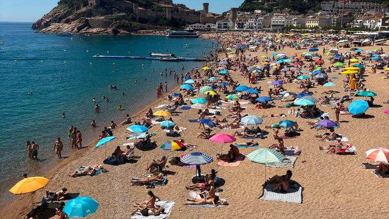 summer light in europe exposure times beach 