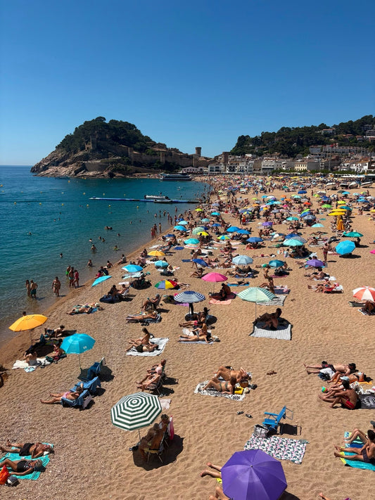 summer light in europe exposure times beach 