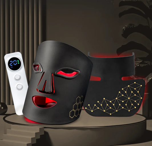 LED Light Therapy Mask™ for face and neck, red and near-infrared light, skincare device