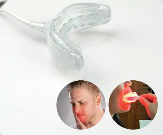 Maison Infrared™ Oral Red Light Therapy Device — front view in soft light