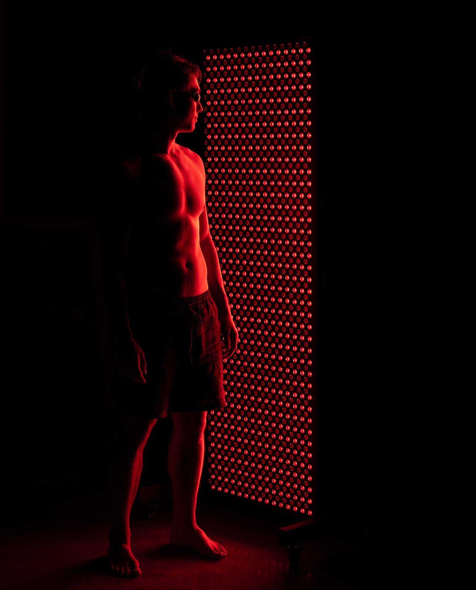 LED red light therapy panel for skin care