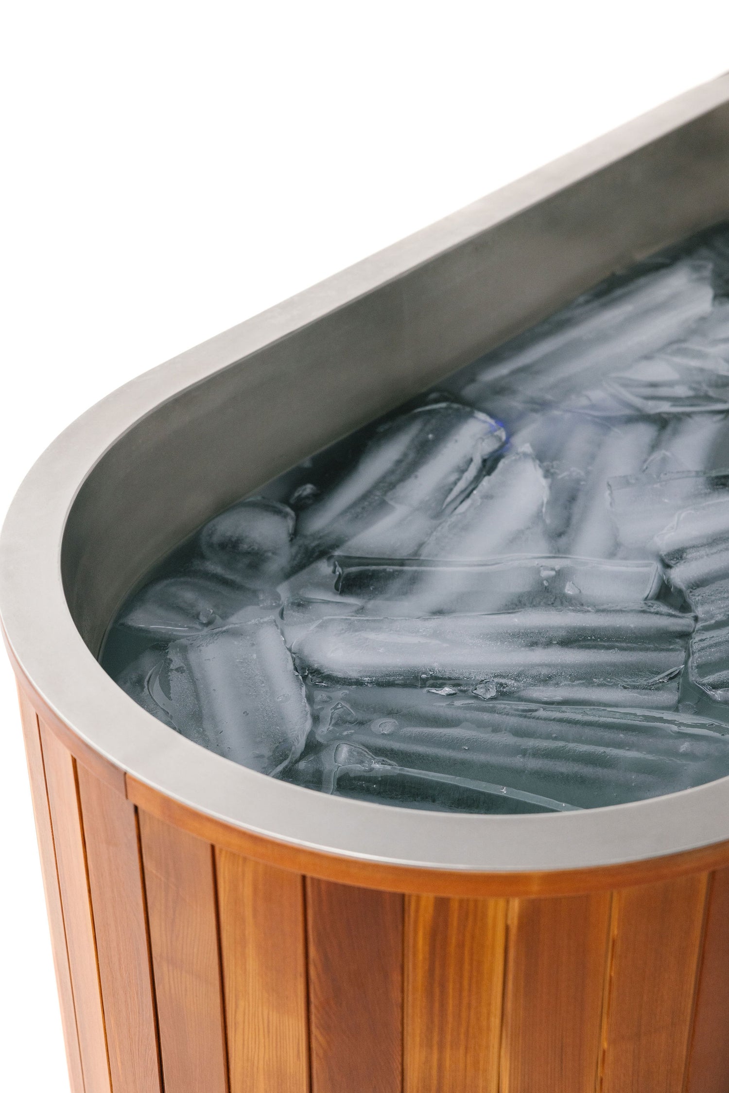 Helsi ice plunge cold therapy tub for sauna recovery