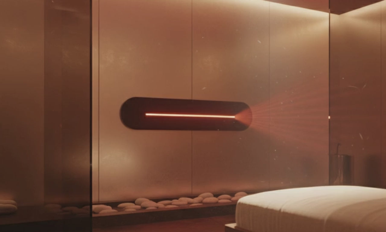 Load video: high end infra red sauna