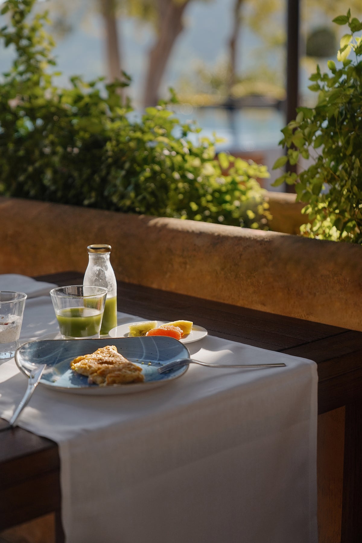 farm to table dining at Son Brull Mallorca with organic local ingredients